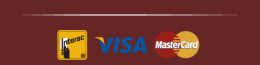 Visa, MasterCard, Interac logos