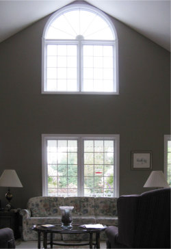 Living room at Riverwood Retreat & B&B in Belwood, Ontario, Canada