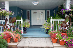 Front porch at Riverwood Retreat Centre and B&B