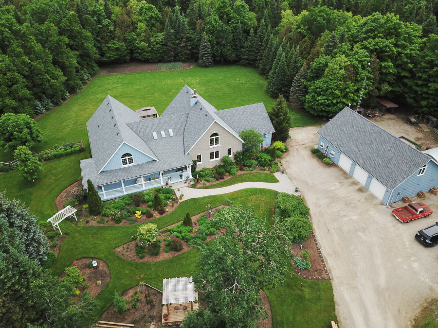 Aerial View of Riverwood B&B Aerial View Image of Riverwood B&B
